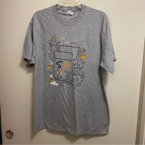 Amazon Employee Tee T Shirt L Large Light Gray Sortin Saturday 2025 Mens Womens